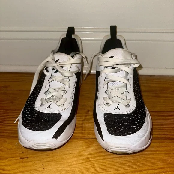 Luka Doncic 1s - Black and White Athletic Shoes